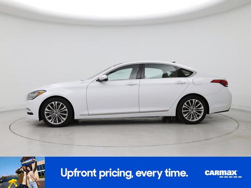 White 2017 Genesis G80