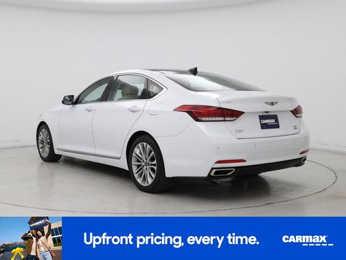 White 2017 Genesis G80