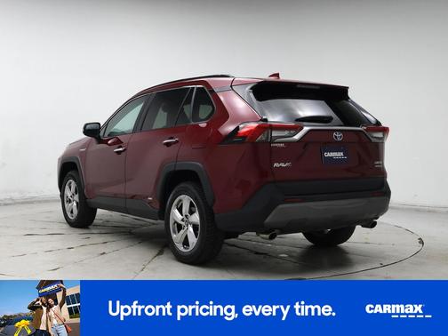 Red 2020 Toyota RAV4 Hybrid Limited