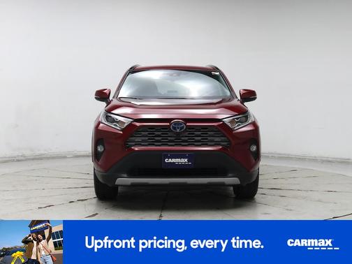 Red 2020 Toyota RAV4 Hybrid Limited