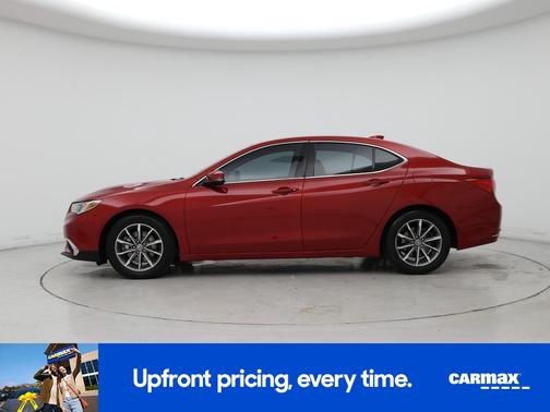 Red 2020 Acura TLX