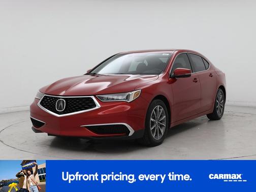 Red 2020 Acura TLX