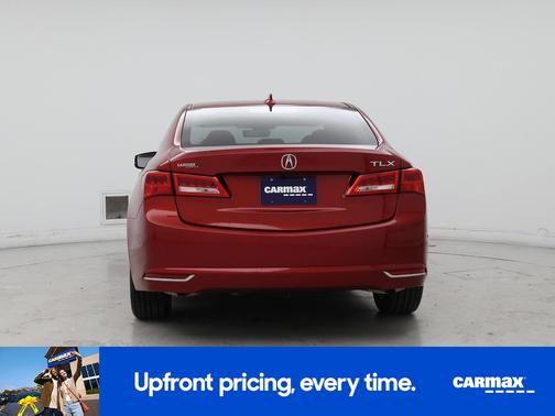 Red 2020 Acura TLX