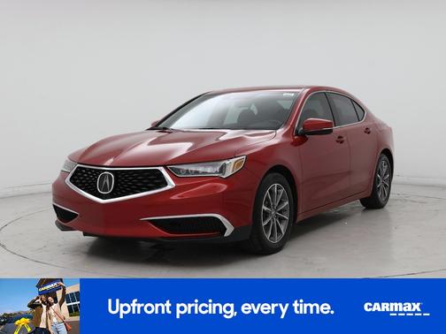 Red 2020 Acura TLX