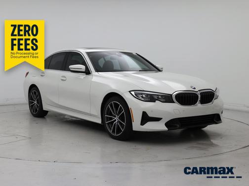 White 2019 BMW 330 XI