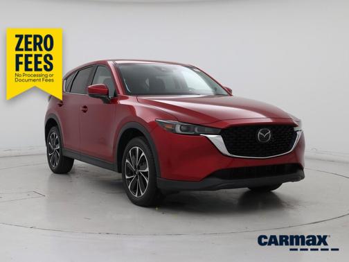 Red 2022 Mazda CX-5 2.5 S Premium Package