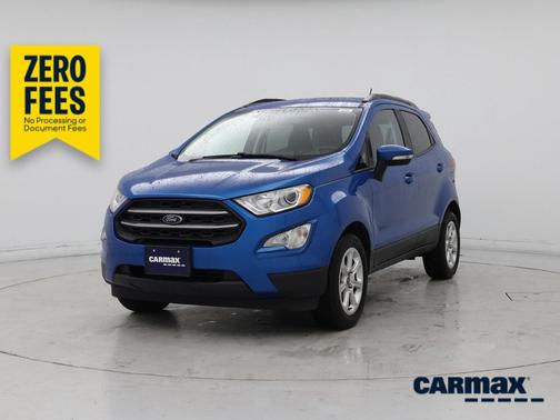Blue 2020 Ford EcoSport SE