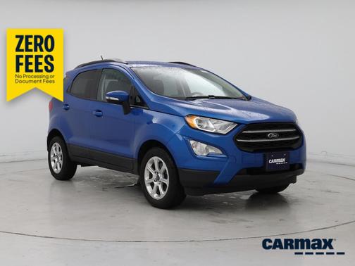 Blue 2020 Ford EcoSport SE