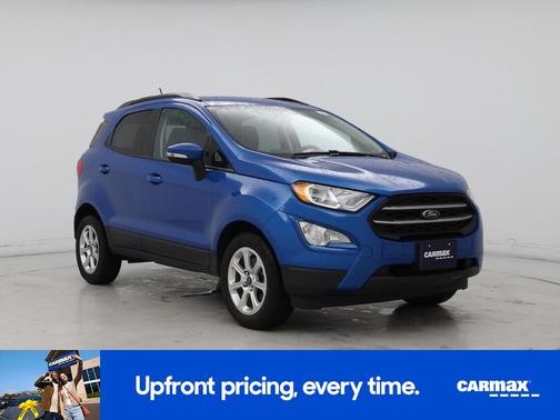 Blue 2020 Ford EcoSport SE