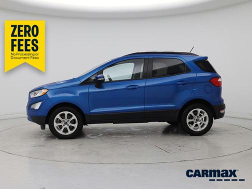Blue 2020 Ford EcoSport SE