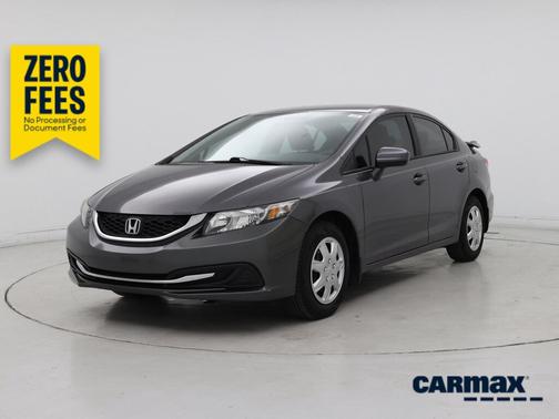 Gray 2014 Honda Civic LX