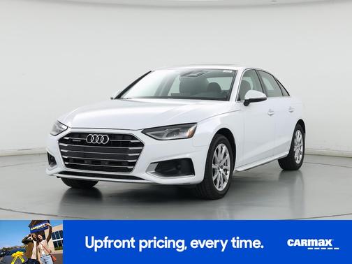 White 2021 Audi A4 Premium