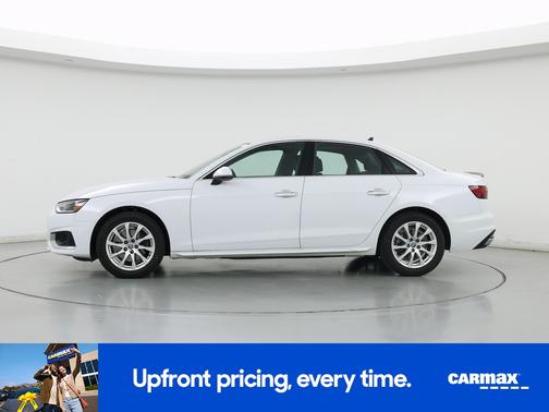 White 2021 Audi A4 Premium