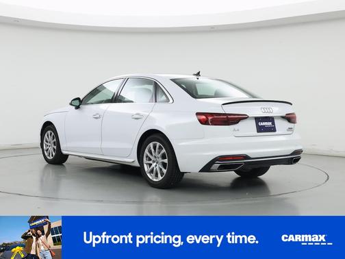 White 2021 Audi A4 Premium