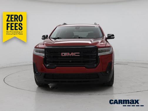 Red 2023 GMC Acadia SLT