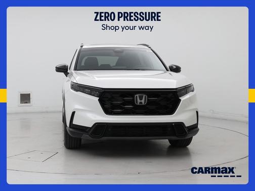 White 2025 Honda CR-V Hybrid Sport-L