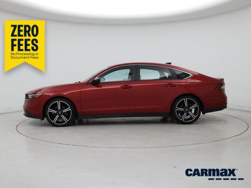 Red 2023 Honda Accord Hybrid Sport