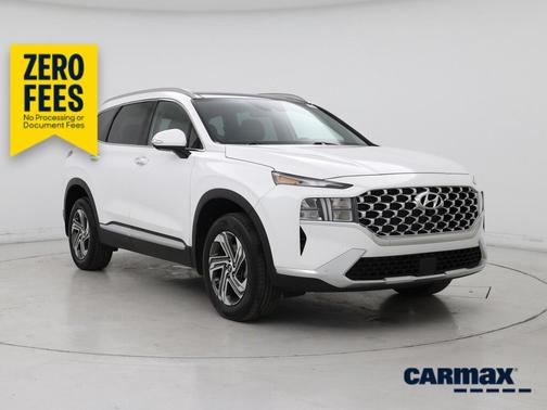 White 2023 Hyundai SANTA FE SEL