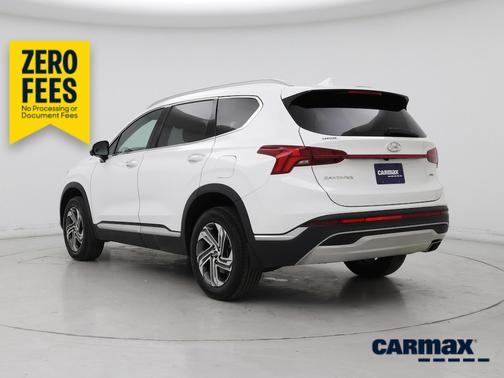 White 2023 Hyundai SANTA FE SEL