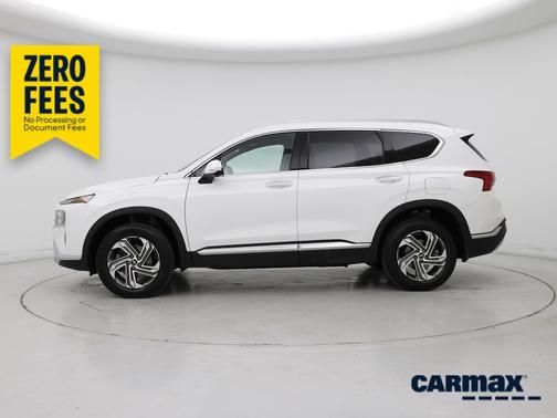 White 2023 Hyundai SANTA FE SEL