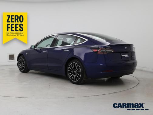 Blue 2020 Tesla Model 3 Long Range