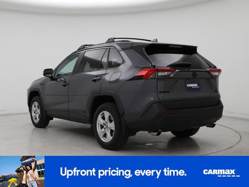 Gray 2021 Toyota RAV4 Hybrid XLE