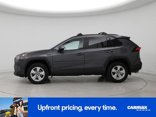 Gray 2021 Toyota RAV4 Hybrid XLE