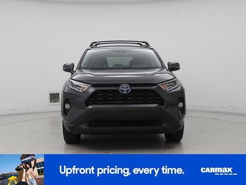 Gray 2021 Toyota RAV4 Hybrid XLE