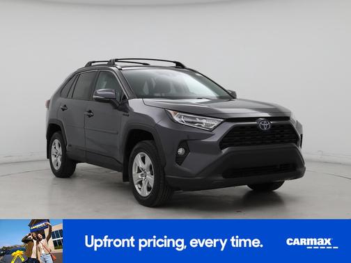 Gray 2021 Toyota RAV4 Hybrid XLE