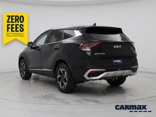Black 2023 Kia Sportage LX