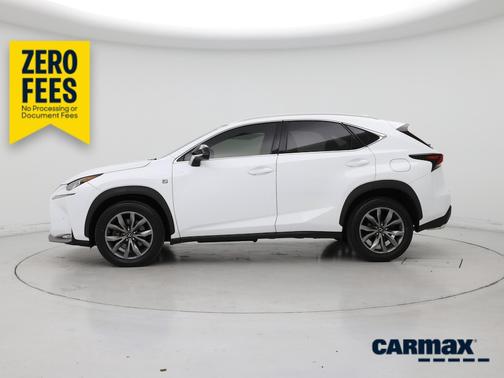White 2016 Lexus NX 200t F-Sport