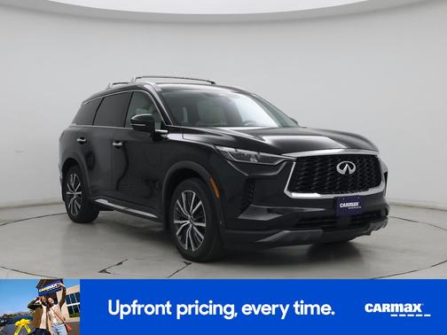 Black 2023 INFINITI QX60 Sensory