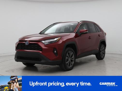 Red 2024 Toyota RAV4 Hybrid XLE Premium