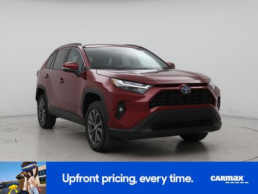 Red 2024 Toyota RAV4 Hybrid XLE Premium