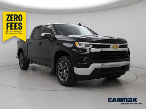 Black 2023 Chevrolet Silverado 1500 LT