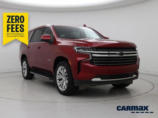 Red 2022 Chevrolet Tahoe LT