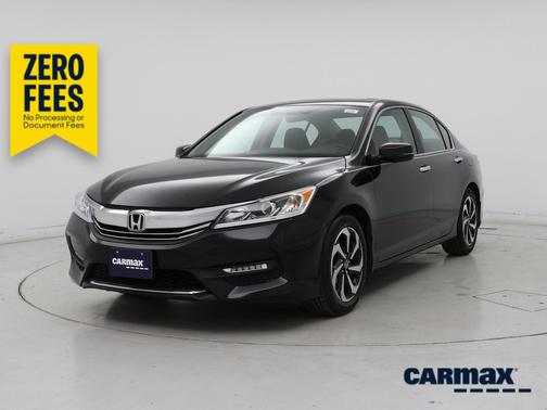 Black 2017 Honda Accord EX