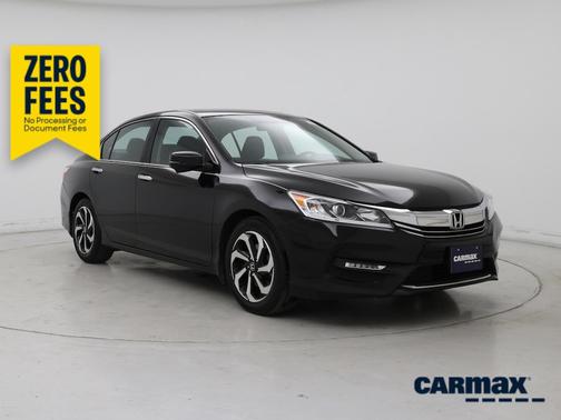 Black 2017 Honda Accord EX