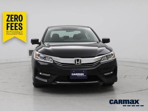 Black 2017 Honda Accord EX