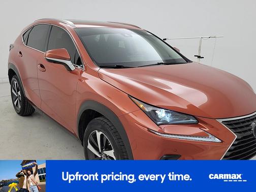 Orange 2021 Lexus NX 300