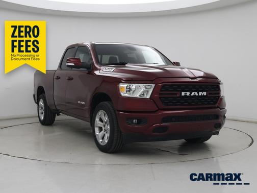 Red 2022 RAM 1500 Bighorn
