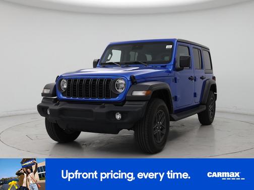 Blue 2024 Jeep Wrangler Sport S