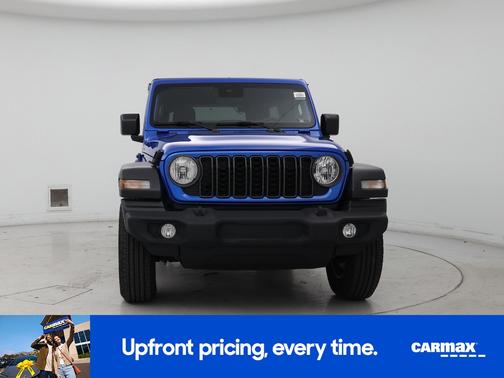 Blue 2024 Jeep Wrangler Sport S