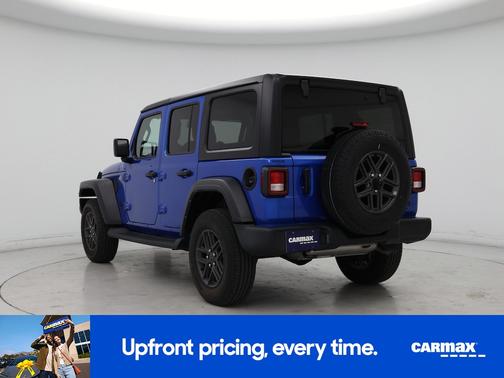 Blue 2024 Jeep Wrangler Sport S