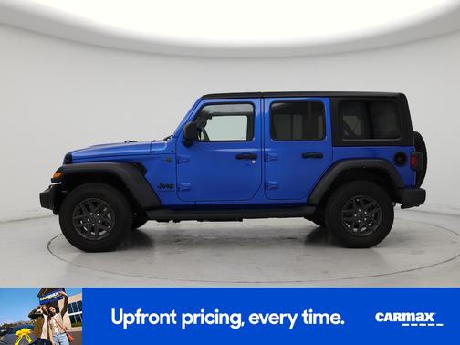 Blue 2024 Jeep Wrangler Sport S