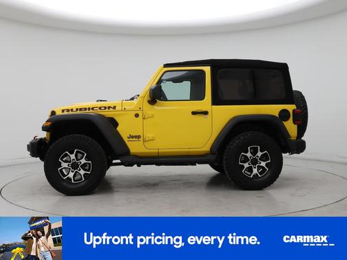 Yellow 2020 Jeep Wrangler Rubicon
