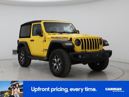 Yellow 2020 Jeep Wrangler Rubicon