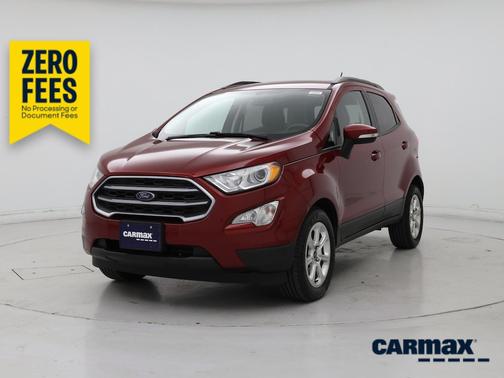 Red 2019 Ford EcoSport SE