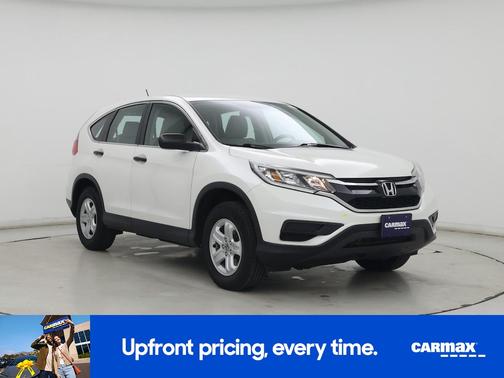 White 2015 Honda CR-V LX