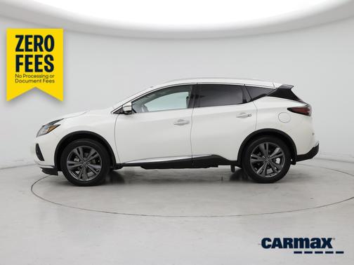 White 2020 Nissan Murano Platinum